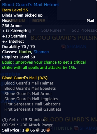 Blood Guard's Mail Helmet